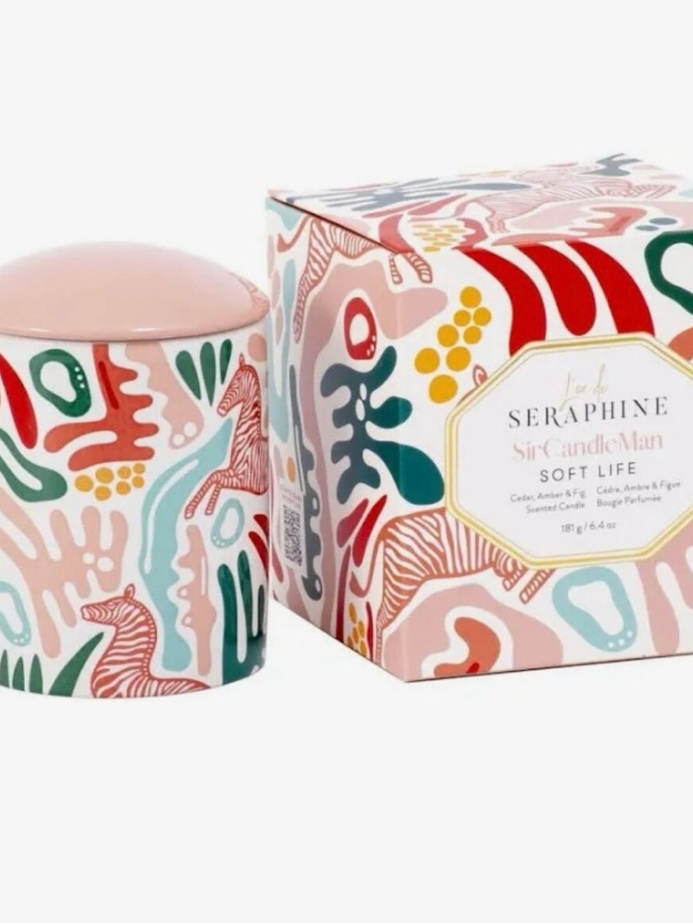 Seraphine Home Soft Life Scented Candle NWT